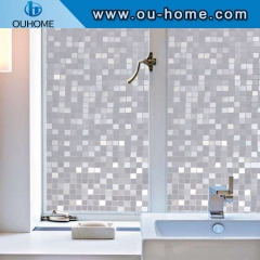 H087 No-Glue 3D Static Decorative Privacy Glass film