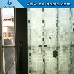 H10506 3D embossing home static window film