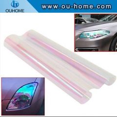 BT201 Colored glass discoloration transparent rainbow film