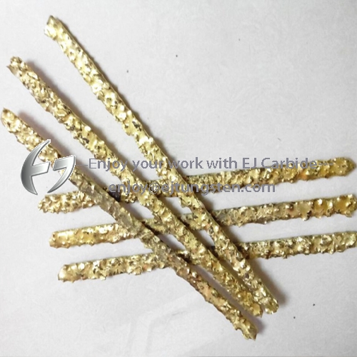 Flux Coated composite Rod containing tungsten carbide in alloy matrix