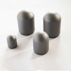 Tungsten carbide button for the DTH drill bit