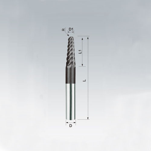 ball nose taper end mill