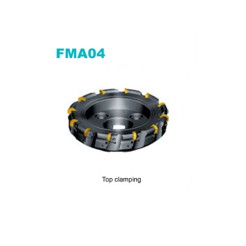 Top clamping face milling cutter FMA04