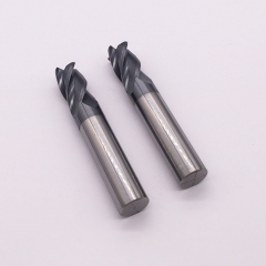 Corner rounding end mill radius