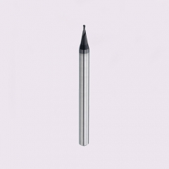 Miniature carbide ball end mill