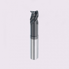 Carbide flat end mill 3 flute short edge