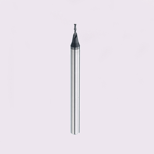 Miniature 2 flute carbide square end mill