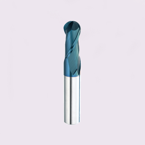 Carbide ball nose end mill 2 flute with TB coating
