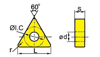 F6Z0022 carbide cutter plate