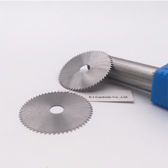 Solid carbide saw blade cutter