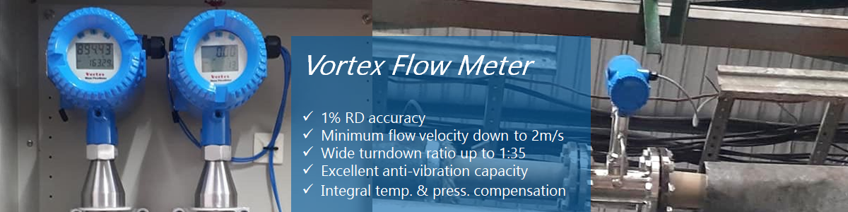 Vortex Flow Meter - MEGA Instrument