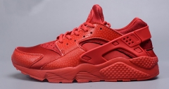 Nike All red AIR HUARACHE for man and woman size EU36-44