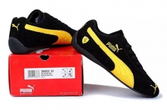 PUMA Speed Cat Sparco Felipe massa Racing shoes Black gold size US7.5