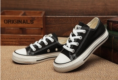 Children's canvas shoes converse all star Black white size EU24-35