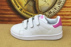 Adidas smith kids shoes white pink size EU24-35