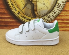 Adidas smith kids shoes white green size EU24-35