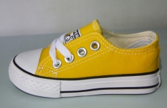 Children's canvas shoes converse all star yellow low size EU24-35