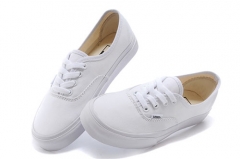 Canvas shoes VANS CLASSIC OFF THE WALL all white size EU35-45