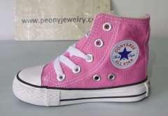 Kid's canvas shoes converse all star pink high top size EU24-35