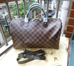 LOUIS VUITTO SPEEDY BANDOULIERE 35 LV speedy sp 30 Coffee shoulder bag