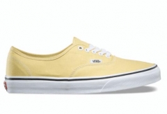 Canvas shoes VANS CLASSIC OFF THE WALL Beige size EU36-39