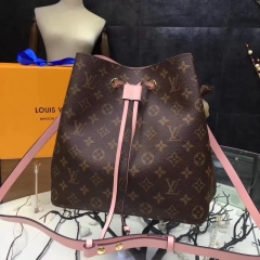 Supreme x Lv women The single shoulder bag pink (M44021)