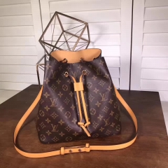 Supreme x Lv women The single shoulder bag brown (M44022)