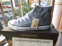 Canvas shoes converse chuck taylor grey  high top size EU35-46