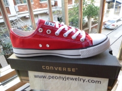 Canvas shoes converse chuck taylor red low top size EU35-46