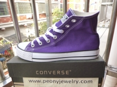 Canvas shoes converse chuck taylor purple high top size EU35-41