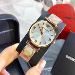 Armani fashion simplicity quartz lover watch