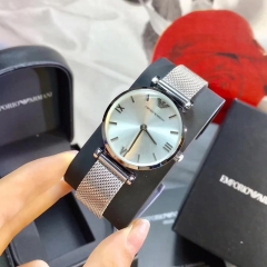 Armani fashion simplicity quartz lover watch