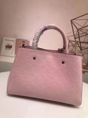 LV fashion exquisite medium pink hand bag M41046