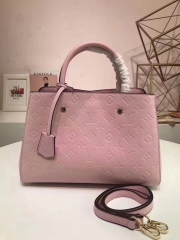 LV fashion exquisite medium pink hand bag M41046