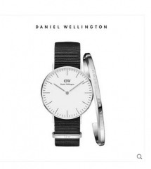 Daniel wellington quartz watch with Bracelet Two piece set