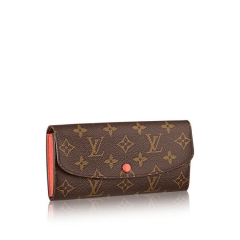 LV women's Milie Wallet Carry a purse with a hand