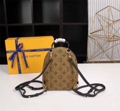 LV Cappuccino New pattern Mini Backpack