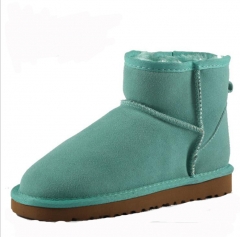 Low Top Snow Boots 5854 Cyan size EU35-45