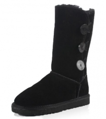 snow boots 1873 three button black size EU35-45