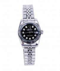 Swiss Rolex L04 Black dial Imbue Diamond Mechanical Watch