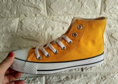 Canvas shoes converse chuck taylor Yellow high top size EU35-41