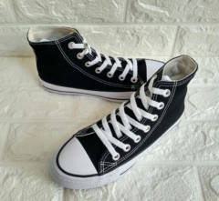 Canvas shoes converse chuck taylor black high top size EU35-46