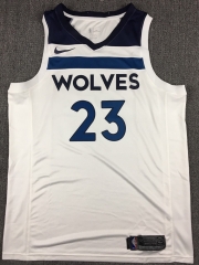 NBA basketball suit Jimmy Butler shirt No. 23 of the Timberwolves