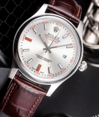 Rolex Calfskin Watchband Automatic movement