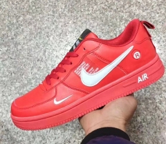 NIKE AIR FORCE 1 AF1 OW Red Size EU 36-44
