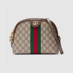 Gucci Lady Printed Coated Canvas Shell Bag 499621 K05NG 8745