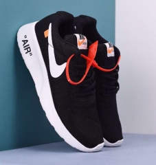 Nike Tanjun Running shoes Roshe Run Black White Size EU36-44