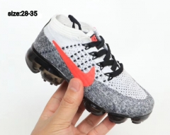 Nike Vapormax Flyknit for children air cushion sports shoes EU28-35