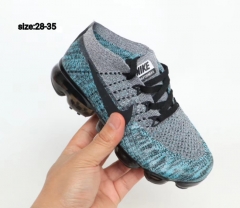 Nike Vapormax Flyknit for children air cushion sports shoes EU28-35