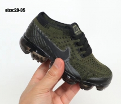 Nike Vapormax Flyknit for children air cushion sports shoes EU28-35